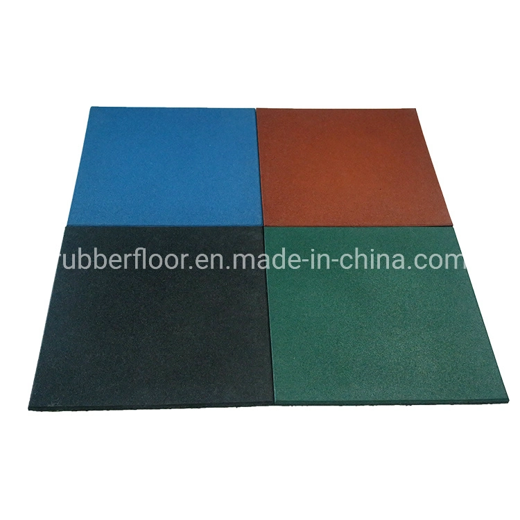 Crossfit Popular Factory Customized Anti-Vibration Shock Absorber EPDM Speckles Outdoors Safety Playground Fitness Flooring Rubber Tiles