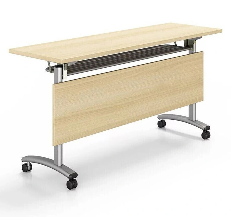 Meubles de gros Mobile rabattable table de réunion bureau pliable Bureau de formation