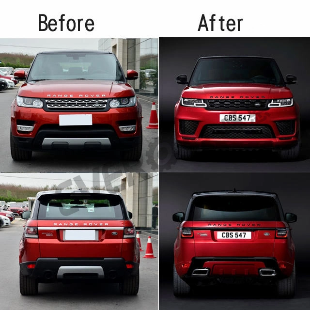 Range Rover Sport 2018 Style Body Kit with Fender and Lights for Land Rover Range Rover Sport L494 2014-2017