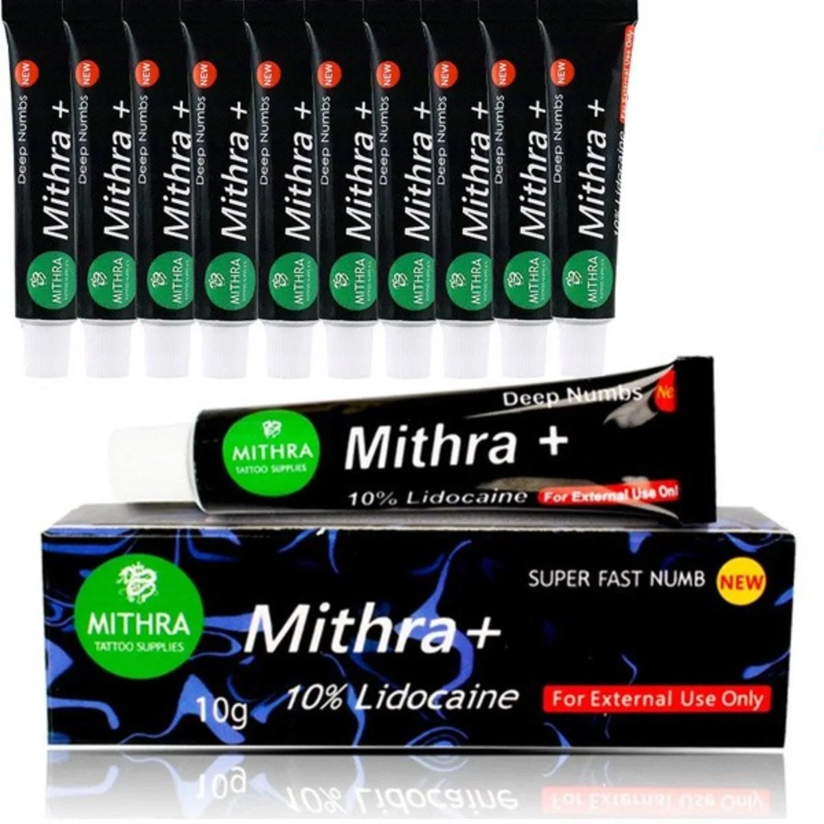 Mithra Tattoo Numbing Cream Lidocaine Anesthetic Piercing Ointment Microblading Semi Permanent Makeup Supply