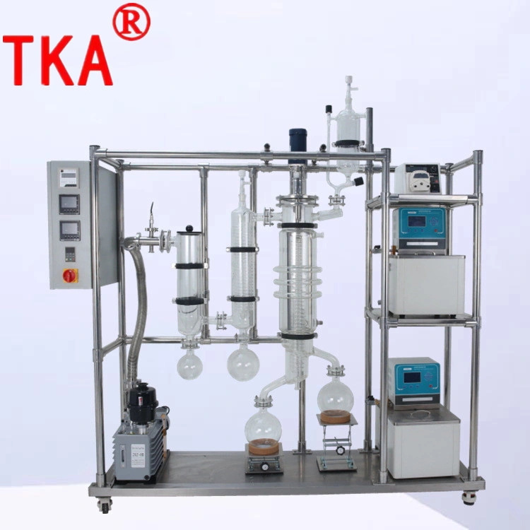 TKA Deep Sea Fish Oil Short Path Wiped Film Molecular Distillation Extraction Device Distiller in China