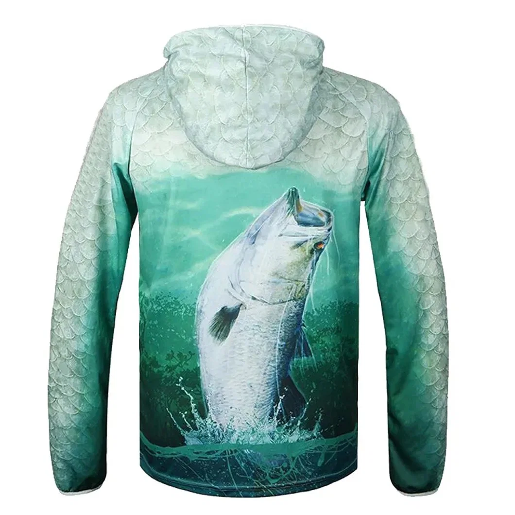 Wholesale/Supplier Sports Wear Custom Logo Fishing Uniform Sublimation Fishing Shirt