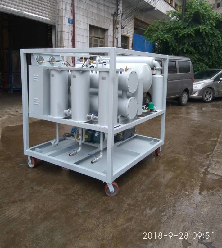 1800L/H Double Stage Vacuum Transformer Oil Purification Machine