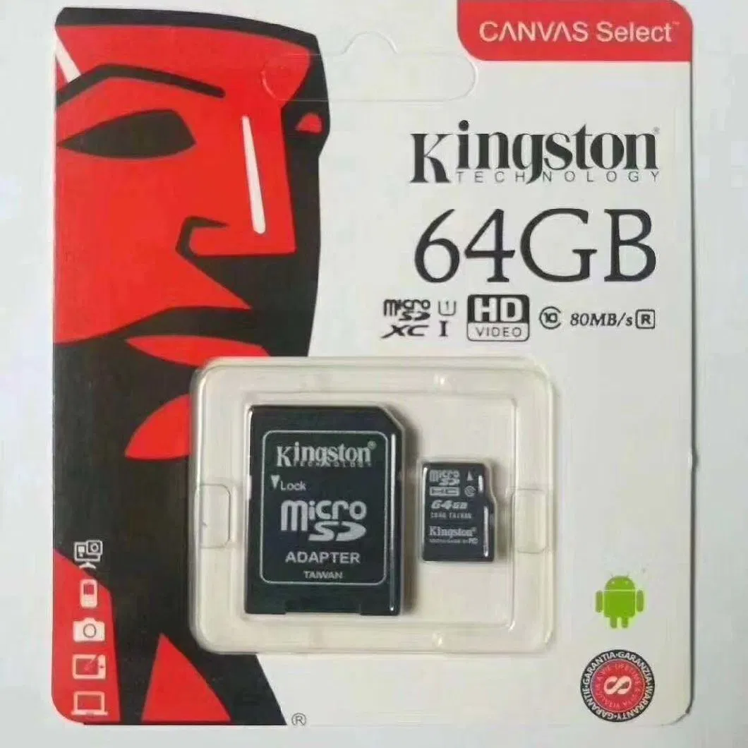 Cartão de memória Fast Speed TF de 64 GB e 128 GB para cartão de memória SD