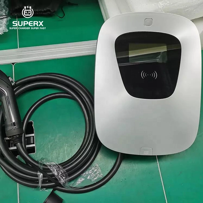 Superx Auto Type 1 Connector EV Charger 11kw 32A Charging Station EV with 5 Meter Cable