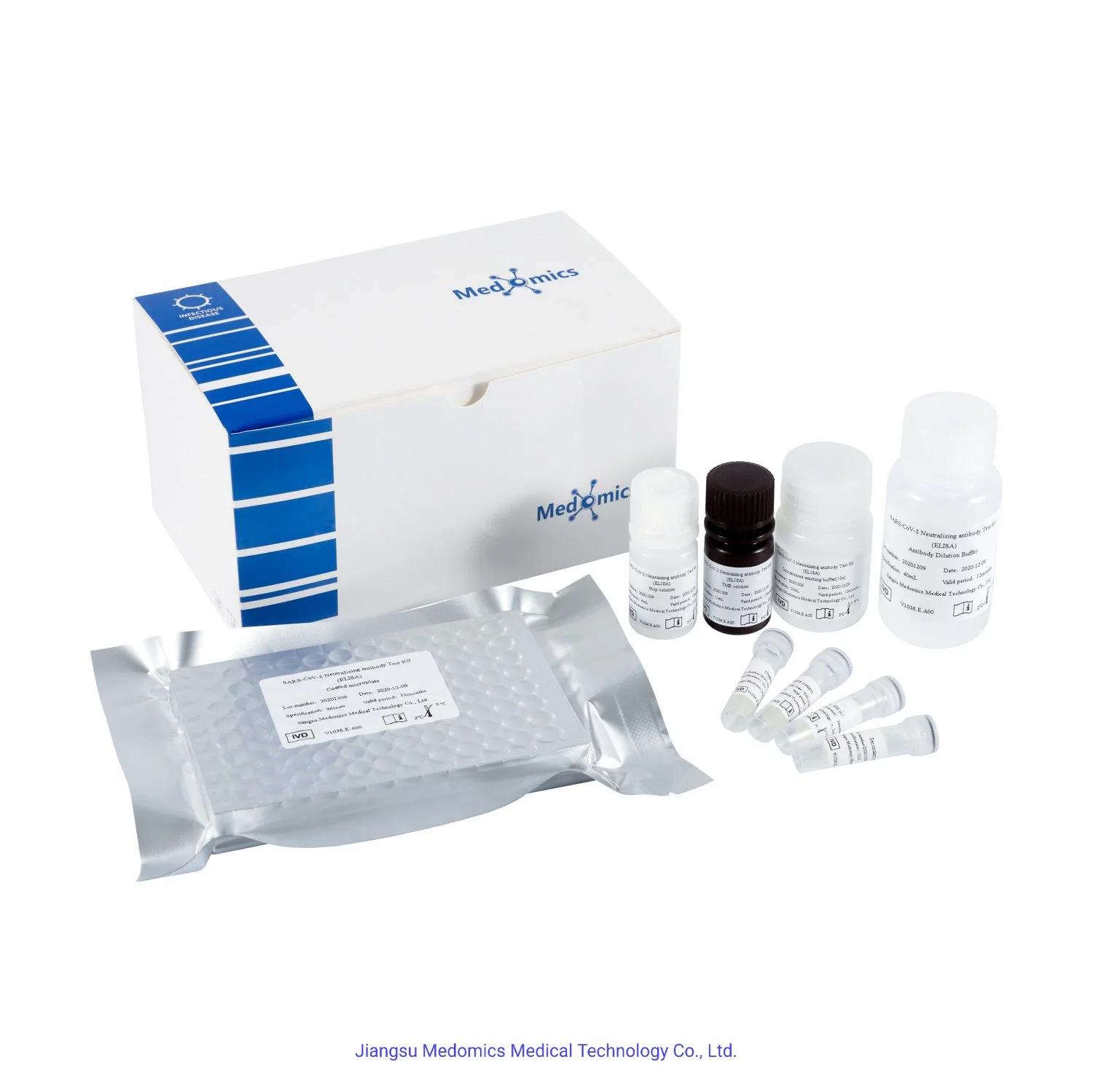 Medomics Rapid Neutralizing Antibody Medical Diagnostic Kit for Novel C-O-R-O-N-a Virus Disease