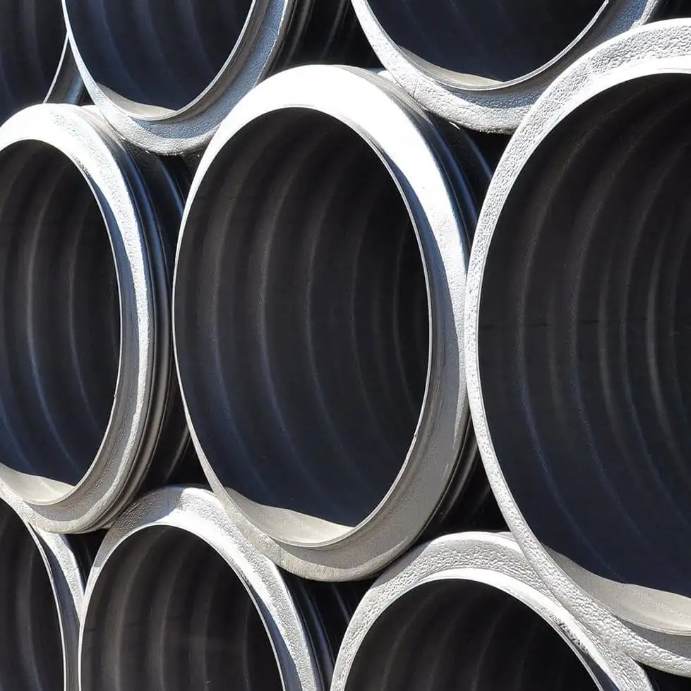 2019HDPE PE Double Wall Corrugated Pipe for Drains, Sewer