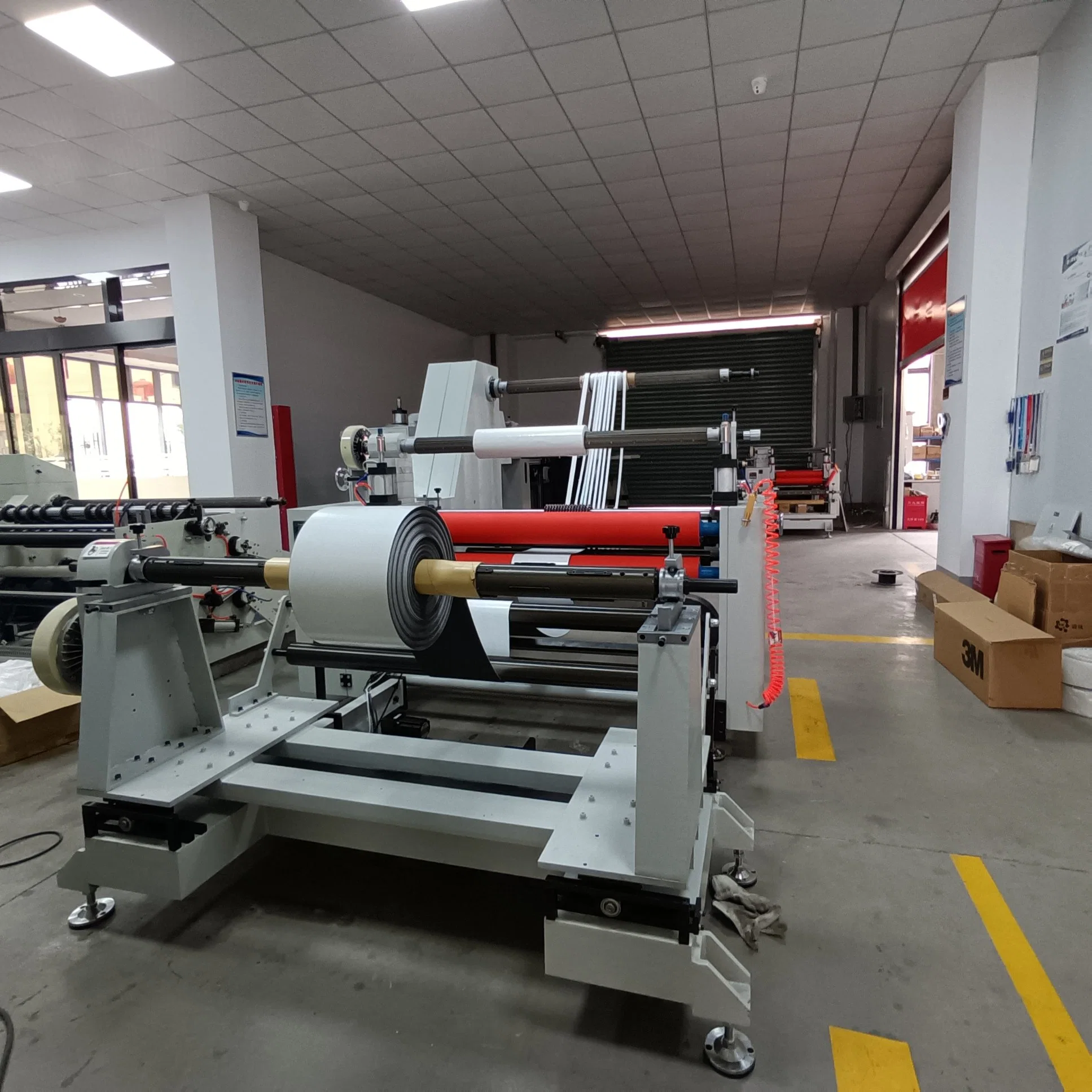 Large Format Film Slitting Machine for PVC Film