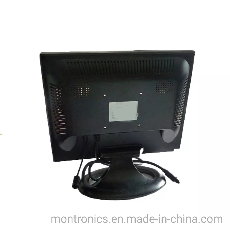 Plastic Housing 12-Inch LED Monitor TV 4: 3 VGA Display with 1280 X 800 Resolution