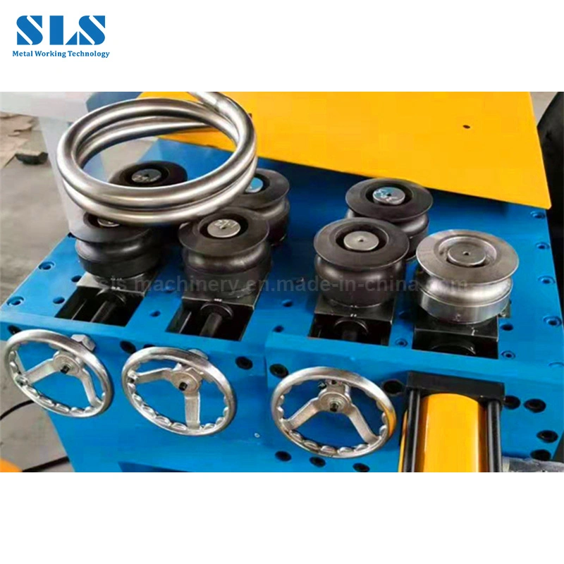 Square Profile or Flat Bar 7-Roller Tube Bender Machines Hydraulic Pipe Roll Bending Equipment