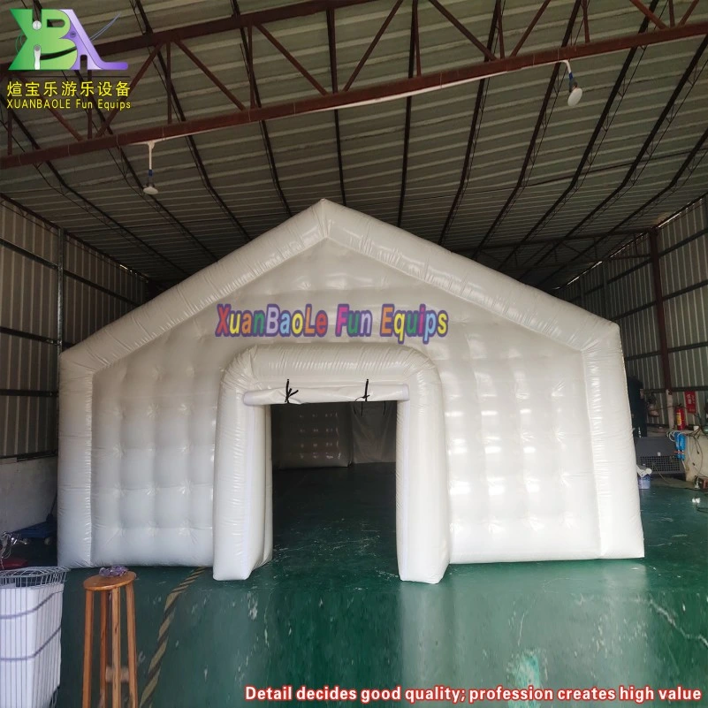 Outdoor White Large Inflatable Wedding Party Tent with Lights N Movable Doors From Xbl Inflatables Factory