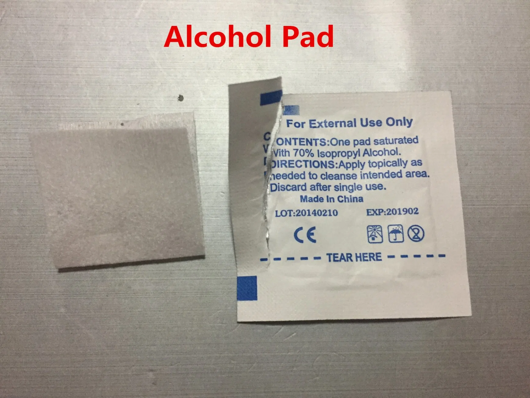 Vier oder drei Seiten Versiegelung Alkohol Pads Verpackung Herstellung Maschine