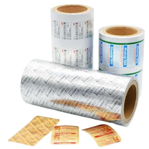 Aluminum Foil for Pharma Packaging Aluminum Foil Rolls for Packaging Alu Alu Blister Foil