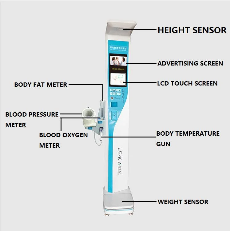 Electronic Automatic Medical Weighing Scale BMI Machine Fat Analyzer