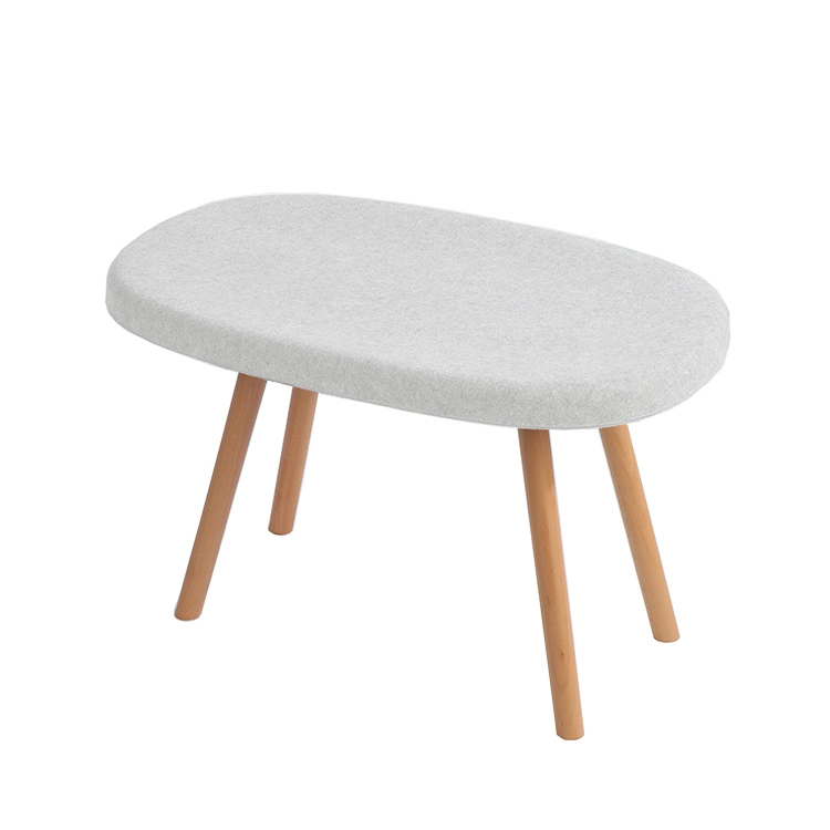 Best Sale Good Price Home Furniture Small Round Pet Felt Table Living Room Coffee Table