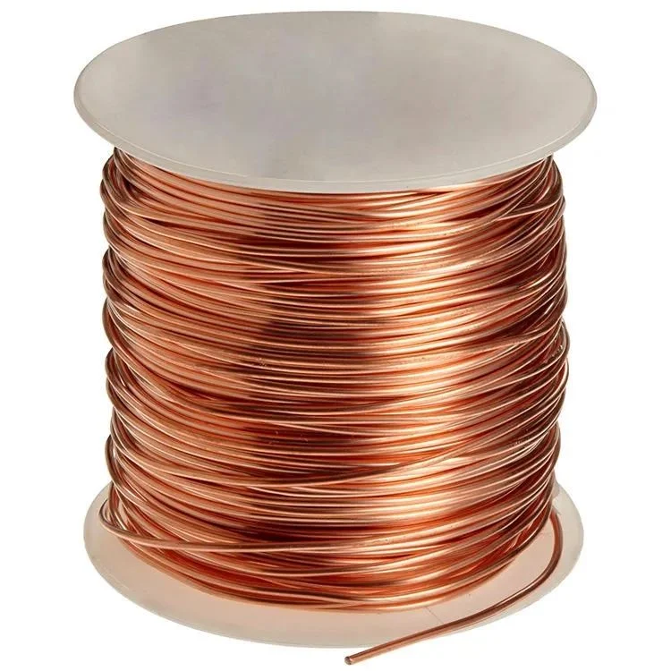 40 AWG 0.08 ملم لفيفة المحرك أسلاك نحاسية مكسوّة