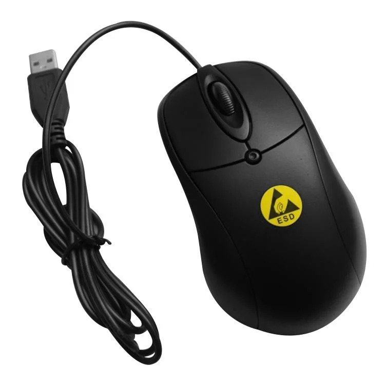 Office Equipment Wired ESD Anti-Static Mouse