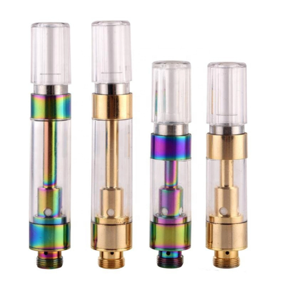 RW C12 Glas Tank flache Mundstück Vertikale Spule Einweg Verdampfer Pen Nachfüllbar Tank Cartomizer Keramikscheibe Messing Organischen Vapor 510 Patrone 1ml