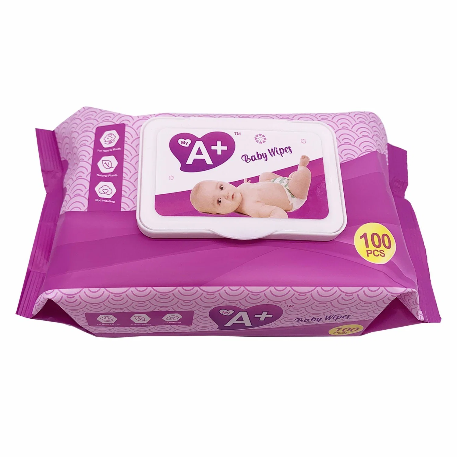 Custom Wet Wipes Factory Wholesale/Supplier Cheap Alcohol Free Wet Towel Disposable Cleaning Baby Wet Wipe