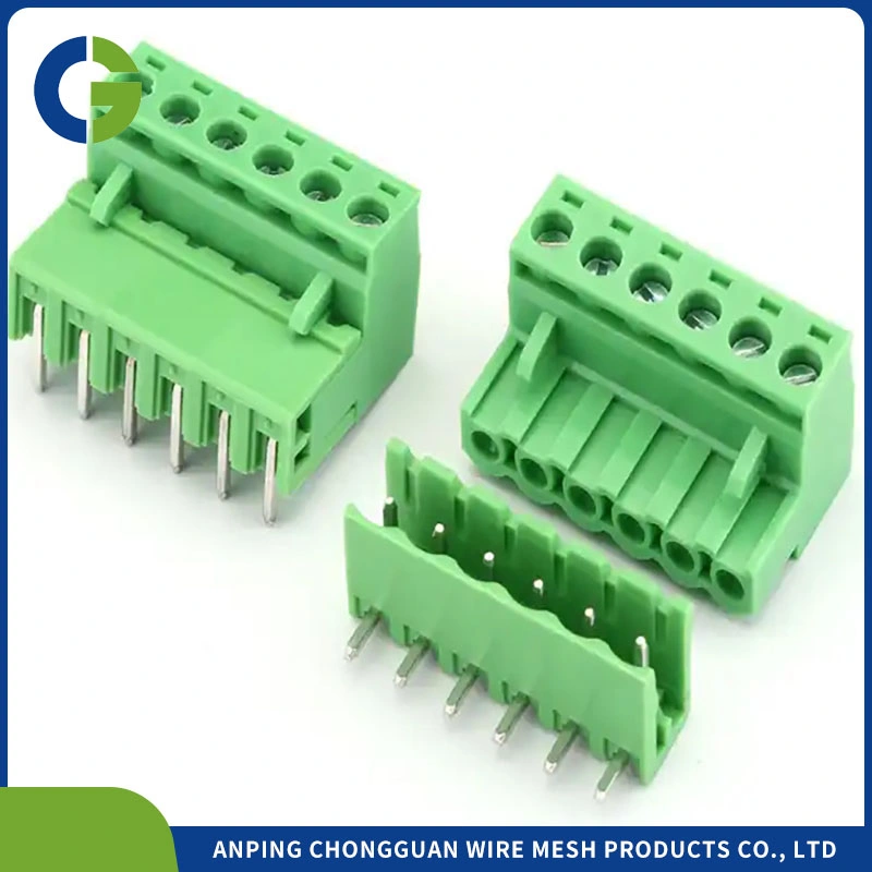 2edg Type with 3.5 3.81 5.08 7.62mm with Flange Pitch 2/3/4/5/6/7/8 -24p Pin Pluggable Terminal Block PCB Connector Terminal Block