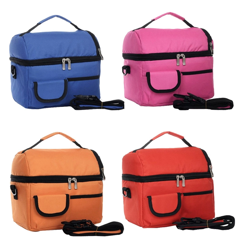 Simplicity Ice Pack Lunch Boxe Cooler Bag with Shoulder Strap