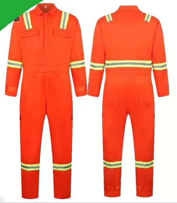 Manufacturer 100% Cotton Tc CVC Security Workwear with Fr Flame Retardant Fabric