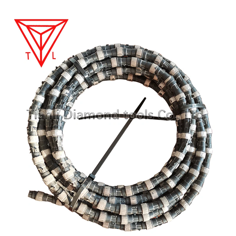 Whole Sale Diamond Wire Saw for Granite and Marble, Quartz Quarry Mining and Block Profiling Diamond Beads Tool