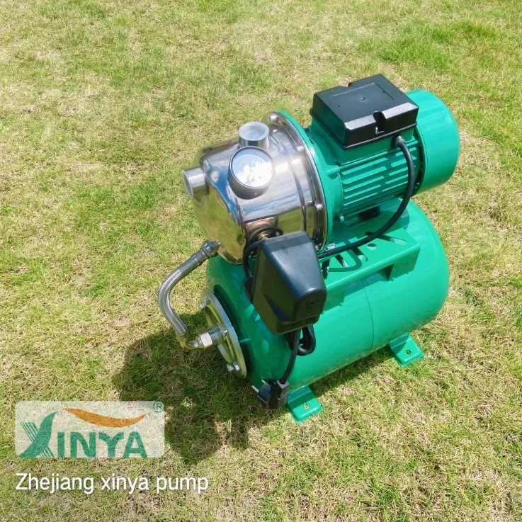 Bomba de agua eléctrica Xinya Auto Priming 220V 50Hz 800W Con depósito de presión 24L