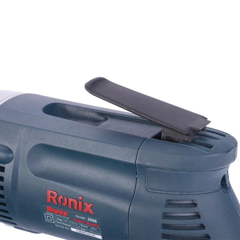 Ronix 2506 с плоским лезвием 220V электрического питания отверткой с плоским лезвием повернув ручку электрического гипсокартон с плоским лезвием
