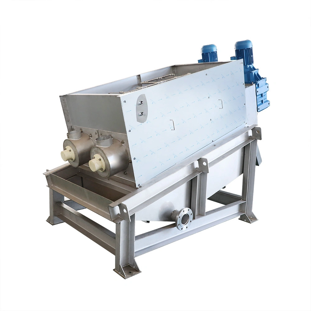 CE/ISO Sludge Dewatering Screw Filter Press Solids-Liquid Separation for Oily Sludge /Palm Oil Mill Effluent/Food/Oilfield/Sludge/Petroleum/Pome