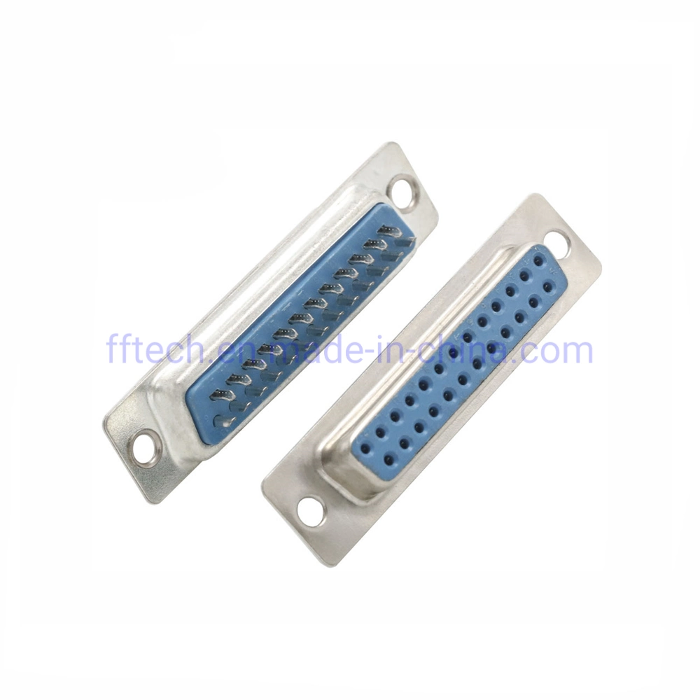 High Quality Straight Solder Cup Terminal VGA 25p 37p 44p D-SUB Dsub dB Female Connector