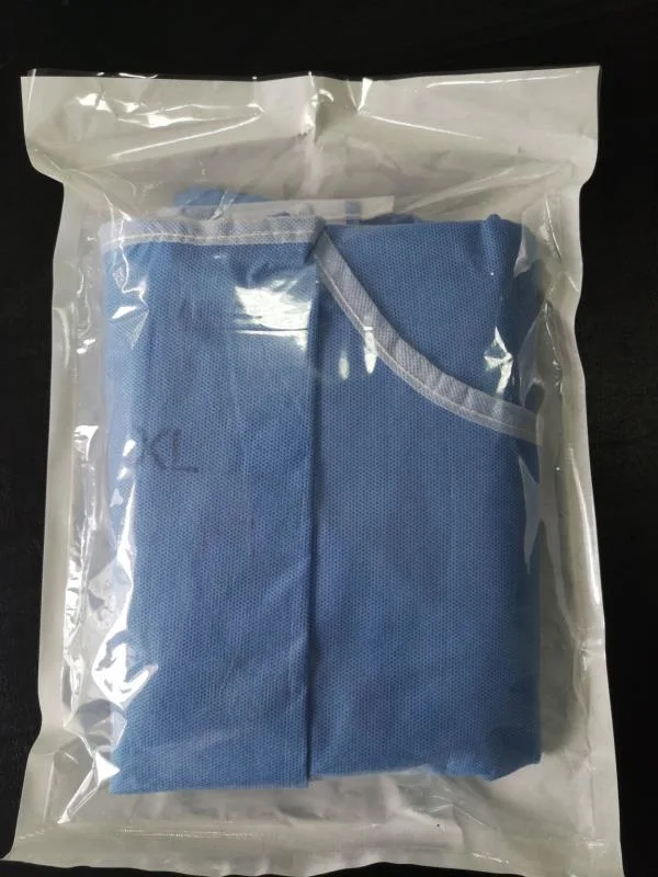 New Product Isolation Suit Protective Clothing Surgical Isolation Gown Suit with ISO CE Cert