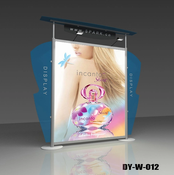 Exhibiting Aluminum Display Banner Stand with Two A4 Holder