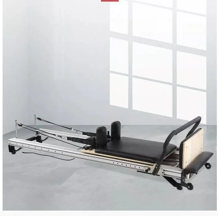 PRO Yoga Aluminium Alloy Pilates Reformer Flat Bed Pilates Equipment Yoga Studio