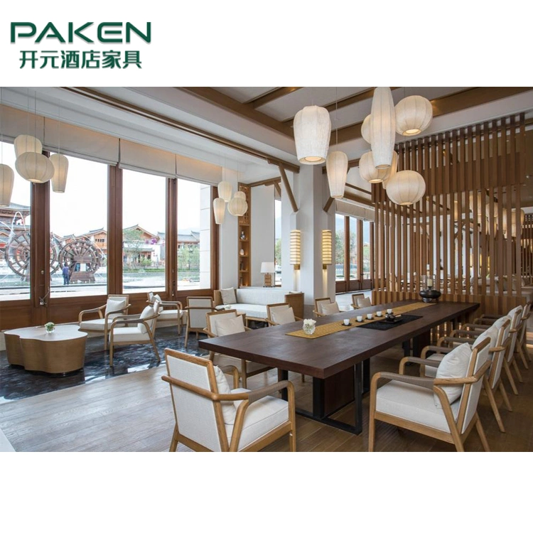 Wholesale/Supplier Luxury Hotel Public Area Wooden Restaurant Furniture