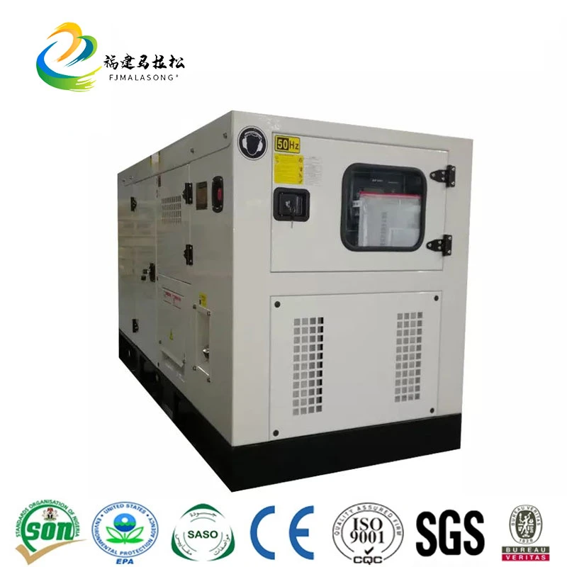 Soundproof Silent Type 8kVA--94kVA Brand Electric Power Diesel Generator Set with Alternator