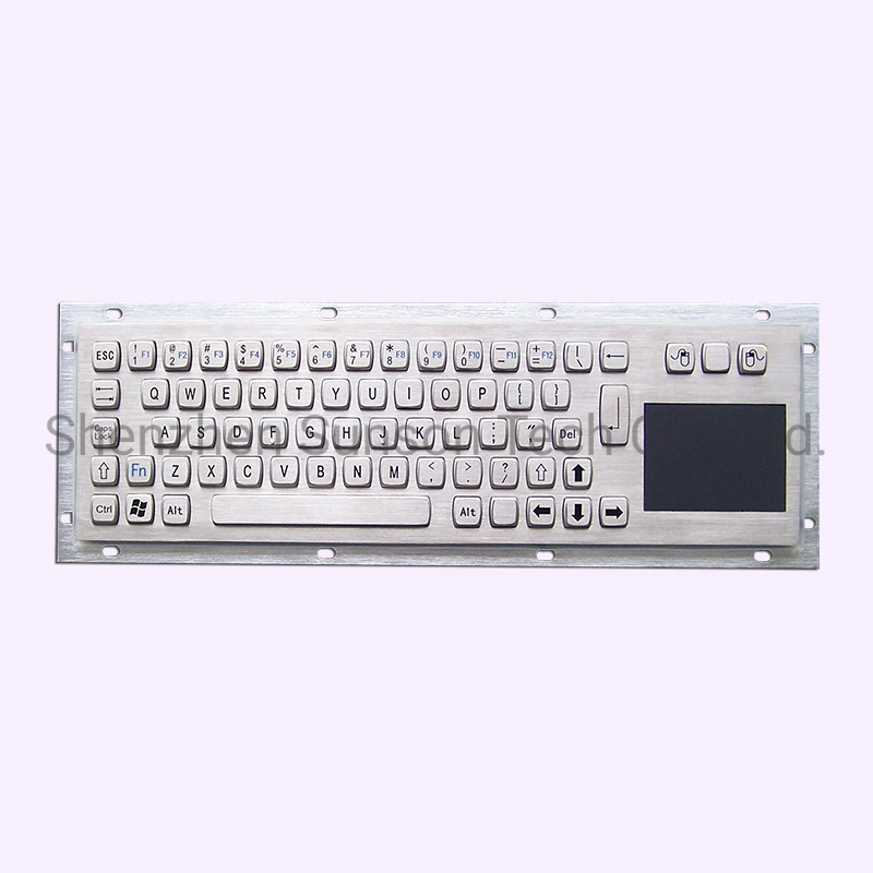 68 Keys Panel Mount Reinforced Anti-Vandal Keyboard