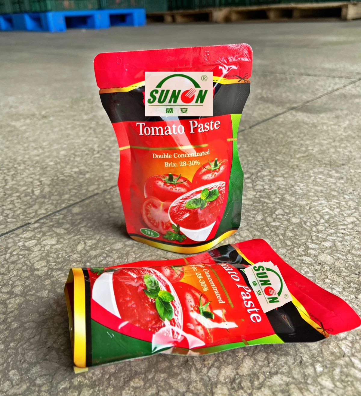 Sachet Tomato Paste Manufacturing Salsa Tomato Paste