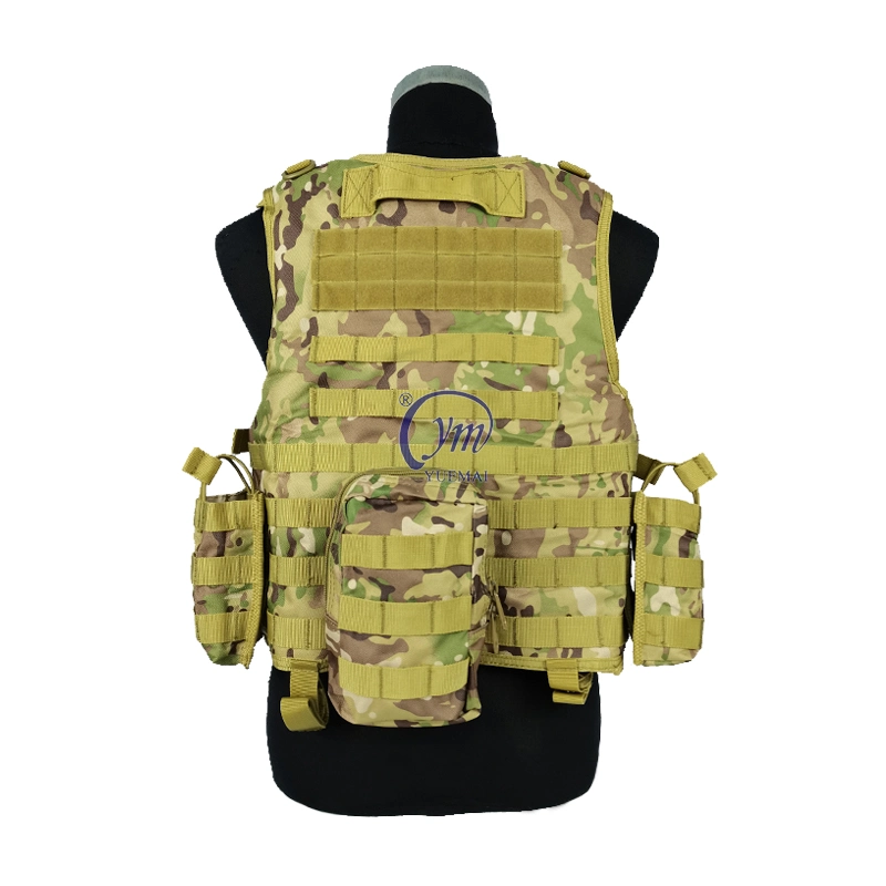 Double Safe 600d Polyester Molle System Bulletproof Army Military Tactical Vest