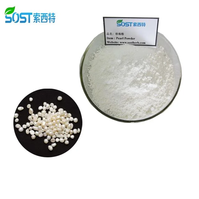 10 Years Manufacture Experience Supply Organic White Pure Edible Pearl Powder