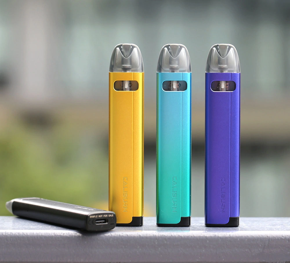 نظام السجائر الإلكترونية المحمول Vape Uwell Caliburn A2s من نوع POD 18650 البطارية ملف السجائر الإلكترونية حقيبة اليد 1 Vape Mod أويل