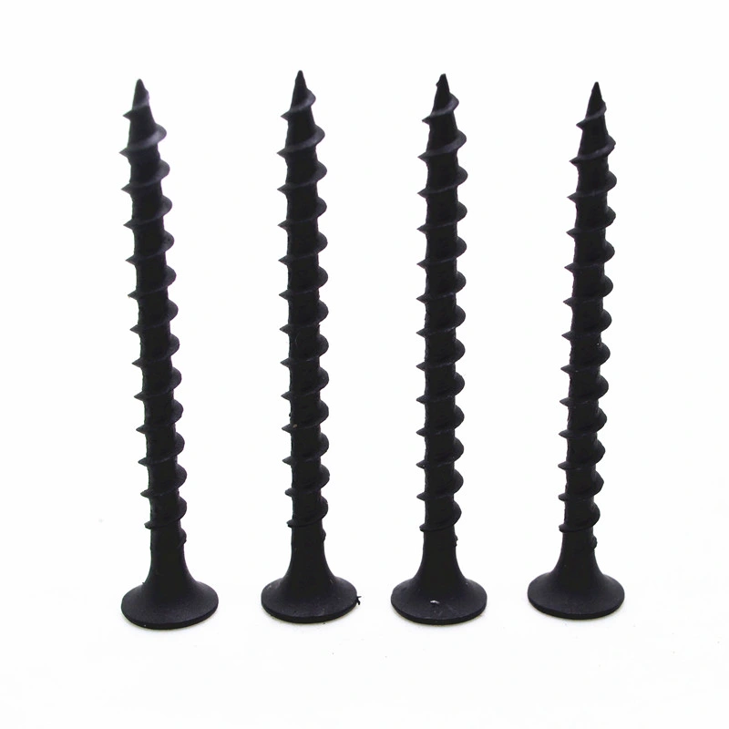 Bugle Head Gypsum Board 3.5X25 Black Drywall Screw