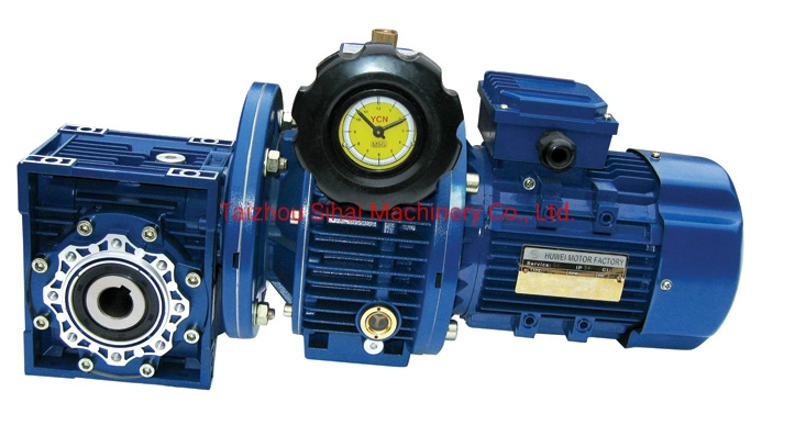 Nmrv050 Power Transmission Mechanical Customised Textile Cast Iron Machinery RV Series Worm Gearbox