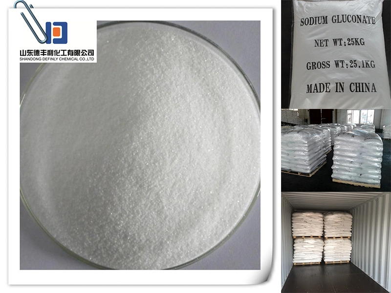 Sodium Gluconate 25kg/Bag or 1000kg/Bag with CAS: 527-07-1