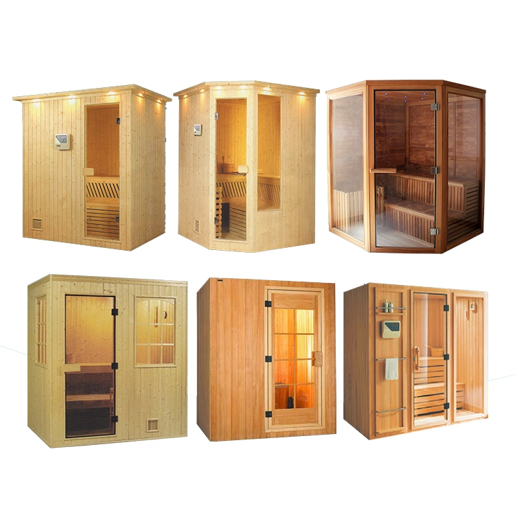 Top Garde Wood Sauna Rooms Type and Dry Steam Function Sauna Room