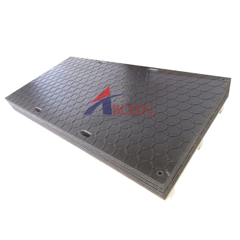 Factory Price Wear Resist 4X8 HDPE Polyethylene Portable Construction Ground Protection Mat