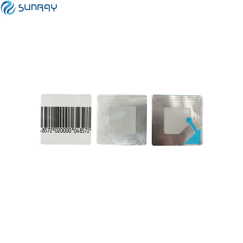 40*40mm Barcode Anti Theft RF Soft Label for Retail