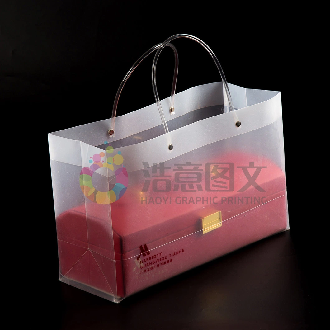 China Wholesale/Supplier Transparent Handbag /PVC Gift Bag/Plastic Waterproof Bag