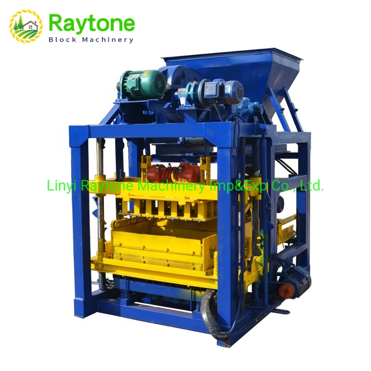 Qt4-25 Automatic Cement Concrete Interlocking Brick Making Machine in China