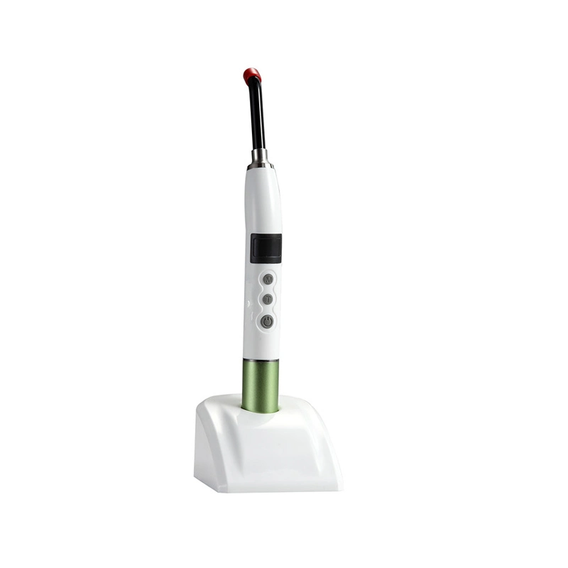 Aluminum Body Colorful Wireless Digital Dental LED Curing Light